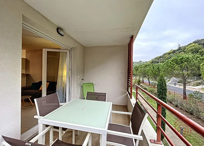 F2 Climatise A Lamalou-les-bains, Terrasse, Proche Centre Et Thermes, Animaux Acceptes - Fr-1-451-167 למאלו-לה-בן
